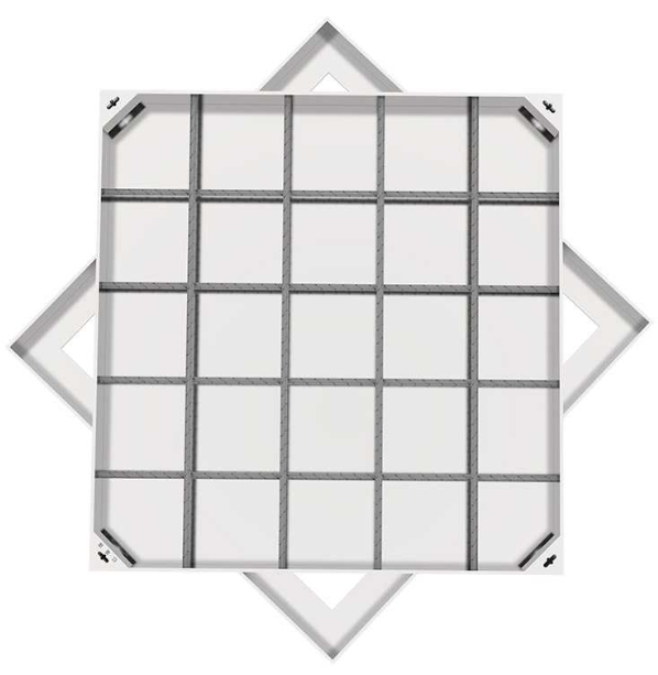 成安不锈钢方井展示